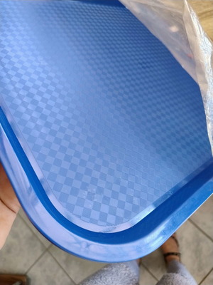 Plastic Serving Tray new, 45.5x35.5 cm