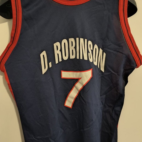 Champion 1996-99 USA David Robinson #7 basketball jersey