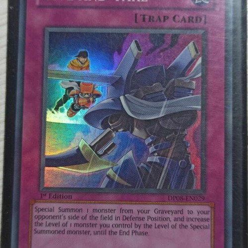Give and Take DP08-EN029 authentic Yugioh card used, moderate condition