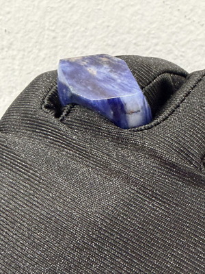 Sodalite stone ring new, unique design