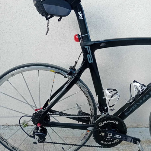 Pinarello F8 Dogma road bike, carbon frame, 11-speed Shimano 105