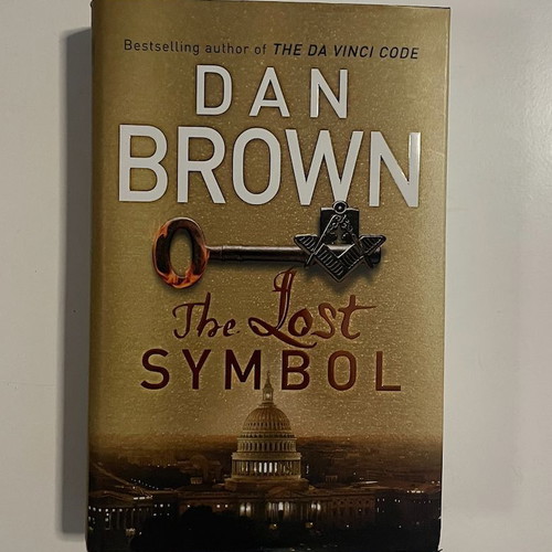 The Lost Symbol hardcover book by Dan Brown