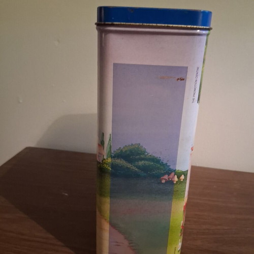Vintage Kellogg's Frosties Metal Tin with Tony the Tiger, used