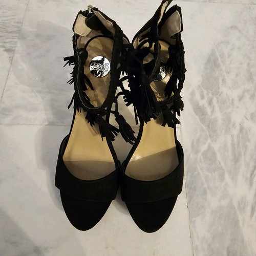 Exe leather sandals with tassels, size 39, like new