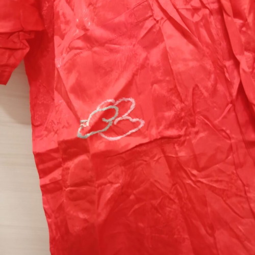 Golden Dragon red kimono size S like new, 100% rayon