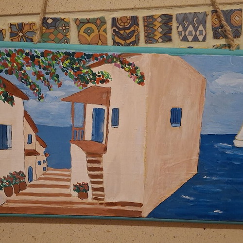 Handmade door or wall hanging