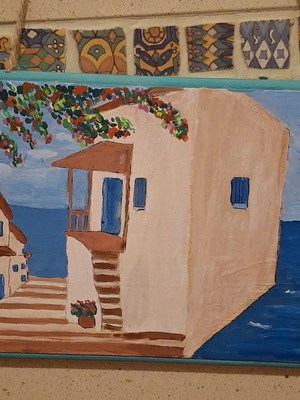 Handmade door or wall hanging