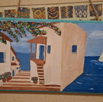 Handmade door or wall hanging