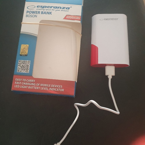 Power bank used Esperanza Boson 6000mAh