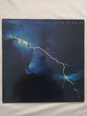 Δίσκος βινυλίου Dire Straits Love over gold μεταχειρισμένος, rock