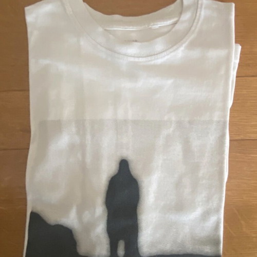 Pull & Bear STWD T-shirt like new, size XS, white and gray
