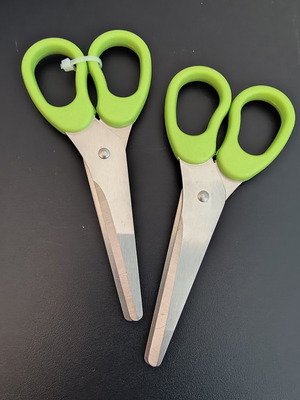 Scissors set of 2, new, 12cm length