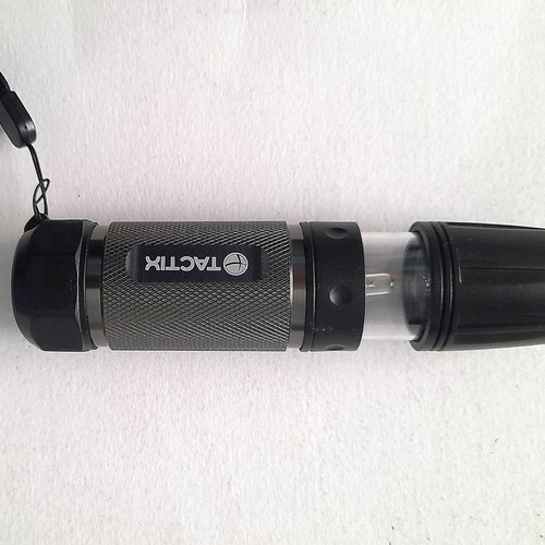 Tactix LED flashlight used