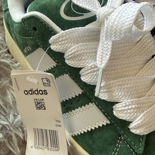 adidas gazelle silver green womens Adidas Campus 00s Shoes - Dark Green / FTWR White / Off White