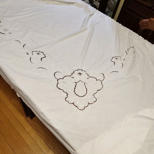 Handmade cut curtains like new