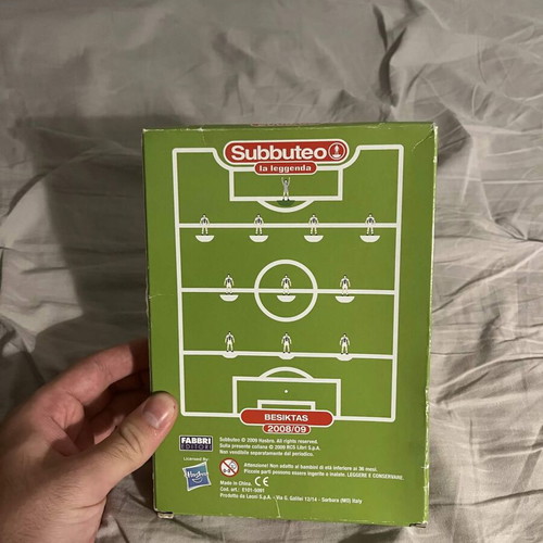 Subbuteo La Leggenda Besiktas 2008/09 collectible set