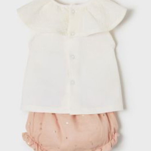 Mayoral Ecofriends shorts set newborn girl new