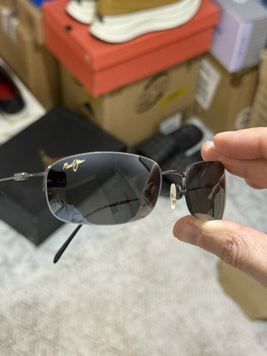 Maui Jim Paradise MJ-506-02 Titanium Elite polarized sunglasses