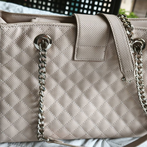 Valentino shoulder bag like new, beige, multiple compartments