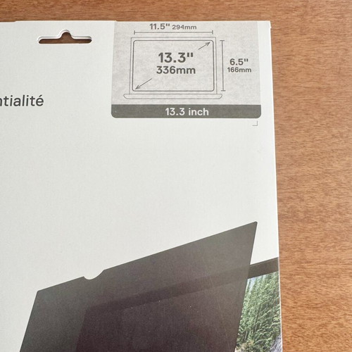 Dell 13.3" Privacy Filter Screen Protector new