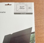 Dell 13.3" Privacy Filter Screen Protector new