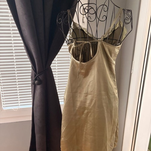 H&M nightgown, green, size S