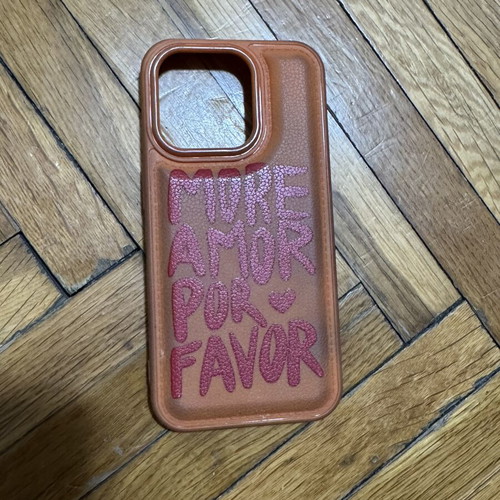 iPhone 15pro soft phone case like new
