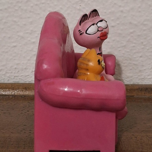 Vintage Garfield & Arlene on Couch PVC figure used