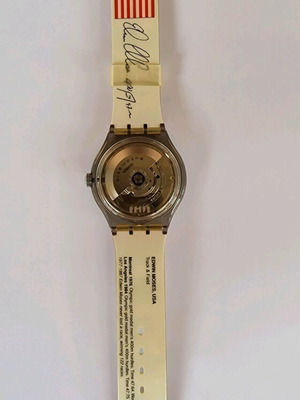Swatch αυτόματο ρολόι Ολυμπιακοί Αγώνες 1996 Edwin Moses σαν καινούργιο