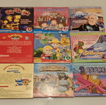9 children's animated movies DVD, dubbed