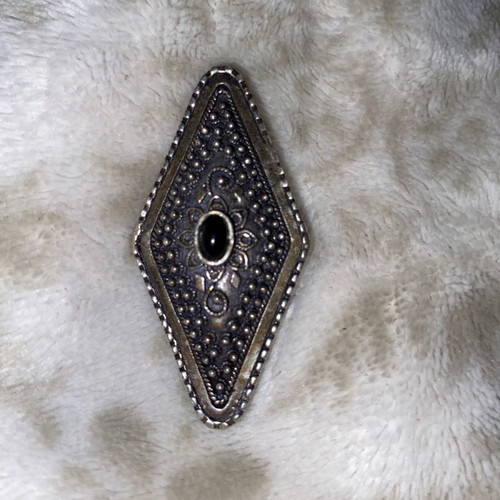 Silver pin vintage used