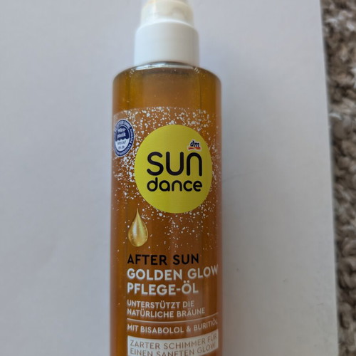 Sun Dance Bronze Body Oil with Glow used