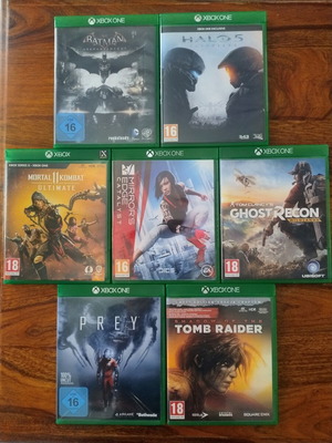 Πακέτο 7 παιχνιδιών Xbox One σαν καινούργιο