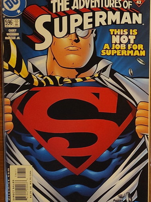Adventures of Superman κόμικ μεταχειρισμένο, αγγλικά (1987)