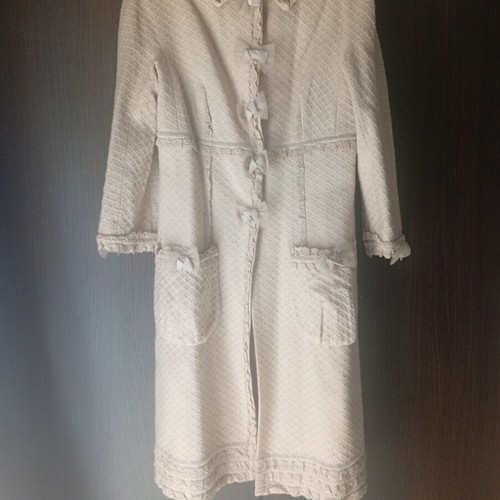Hoss Intropia wool women's coat like new, beige, size L