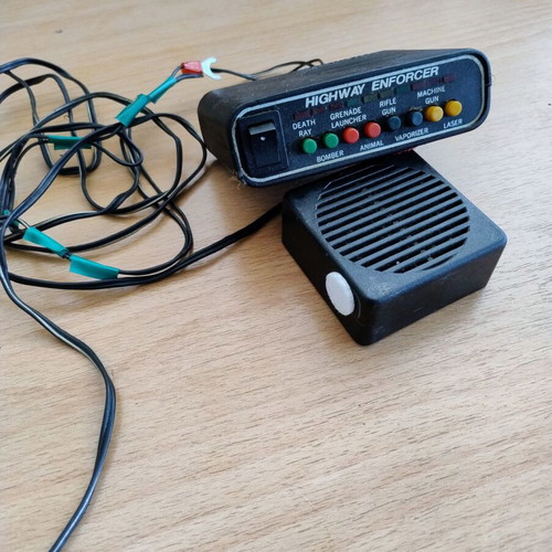 Highway Enforcer retro car sound effects device 1988