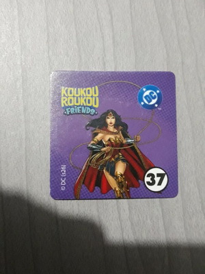 Koukouroukou DC #37 αυτοκόλλητο Wonder Woman