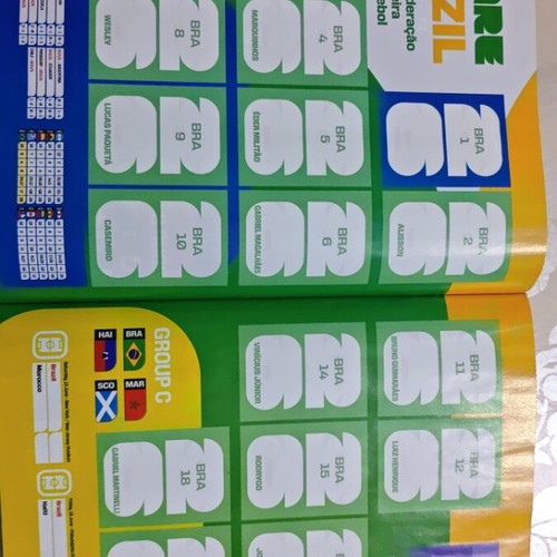 Panini 2026 World Cup sticker album new with 6 bonus stickers