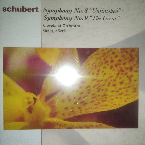Franz Schubert Symphony n.8 & n.9 CD used, classical