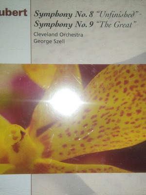 Franz Schubert Symphony n.8 & n.9 CD used, classical