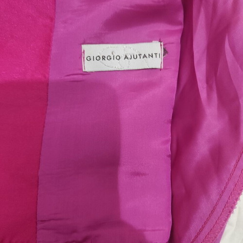 Giorgio Ajutanti fuchsia dress like new