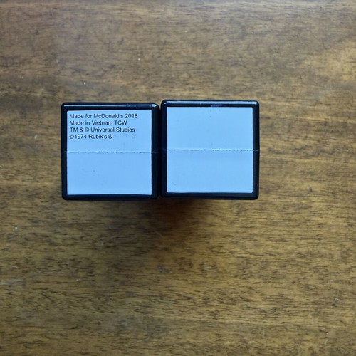 McDonald’s Happy Meal Sing 2018 Rubik’s Cube figure used