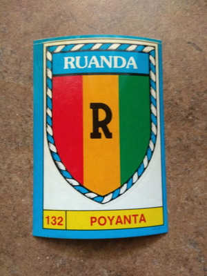Super Signs - Carousel Sticker No132 Ruanda new