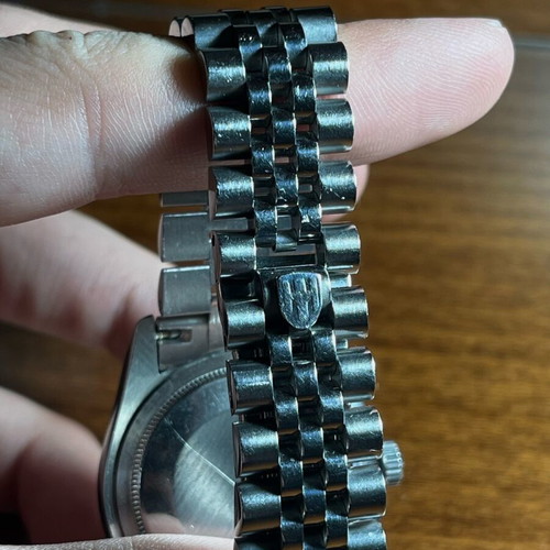 Holuns Datejust 36 mm Quartz watch like new, men's, black-silver
