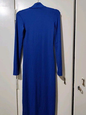 Bershka Royal Blue Bodycon Midi Dress New