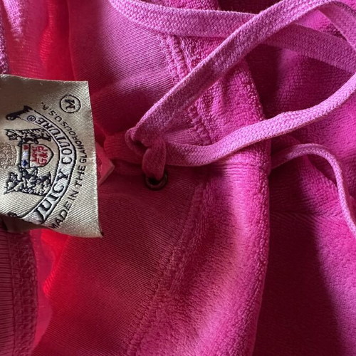 Juicy Couture velour pants medium like new, pink