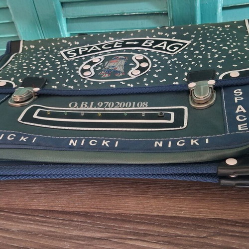 Vintage Space-Bag Nicki school bag new, retro sci-fi style