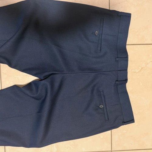 Berto Lucci men's suit pants blue like new size 48 L