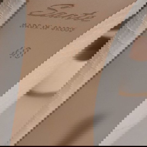 Γόβες Sante δερμάτινες με σχέδιο σαν καινούργιο, μέγεθος 40, άσπρες