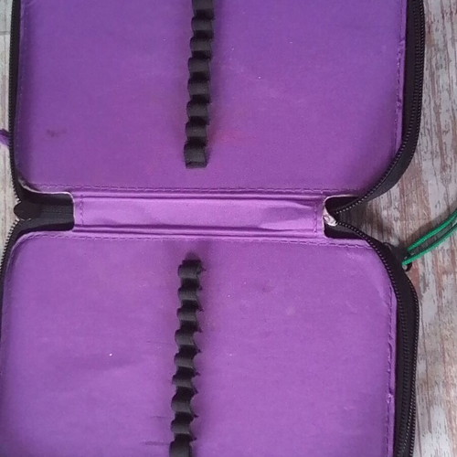 Top Model Dance school pencil case used, three compartments